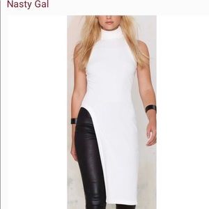 NWOT. Mock Neck Tunic with Side Slit. Never worn.